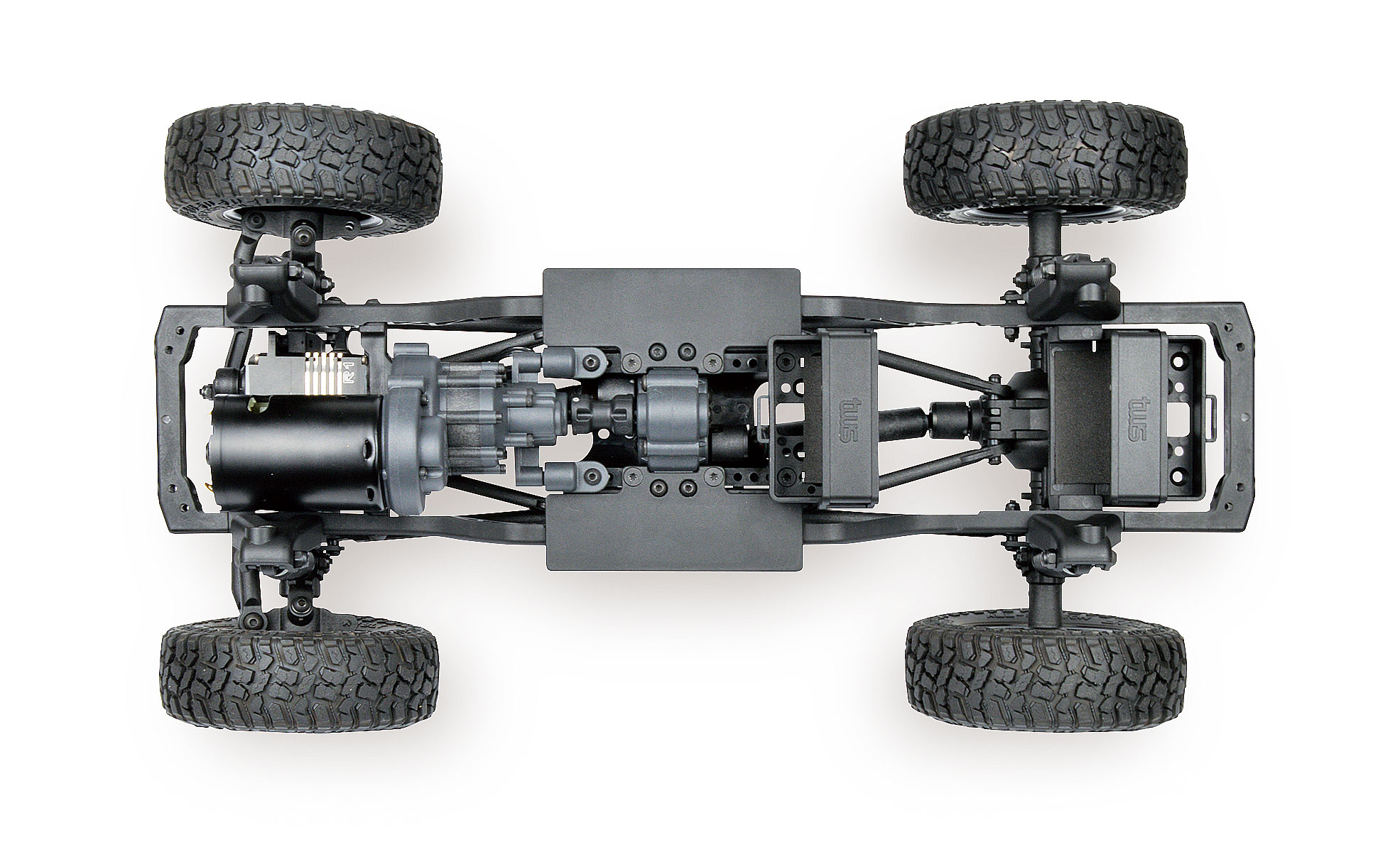 tws-cts-top-view-short-wheel-base-swb-trail-truck-242mm-252mm